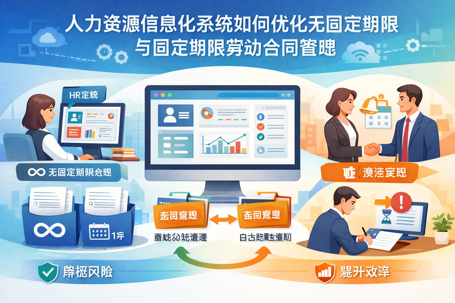 人力资源信息化系统如何优化无固定期限与固定期限劳动合同管理