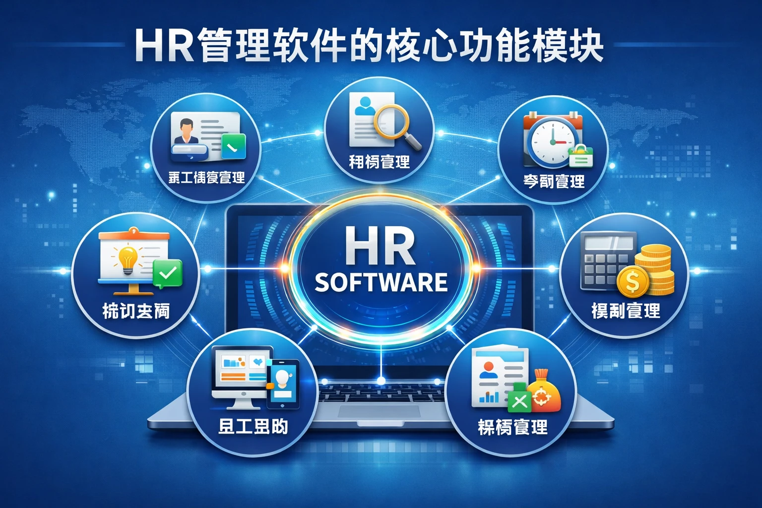 HR管理软件的核心功能模块
