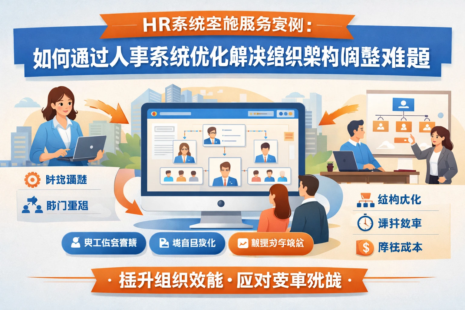 HR系统实施服务案例：如何通过人事系统优化解决组织架构调整难题
