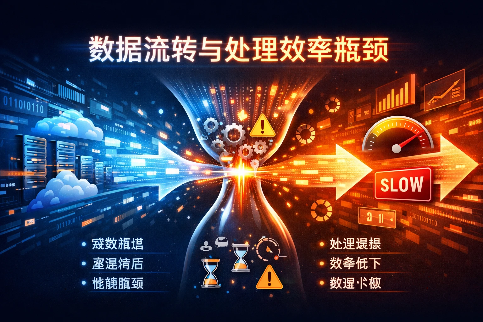 数据流转与处理效率瓶颈
