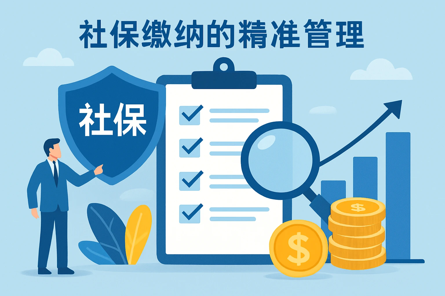 社保缴纳的精准管理
