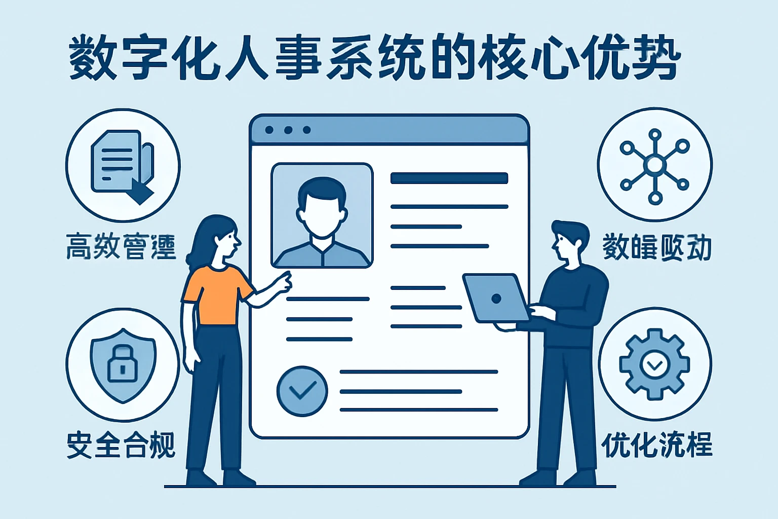 数字化人事系统的核心优势