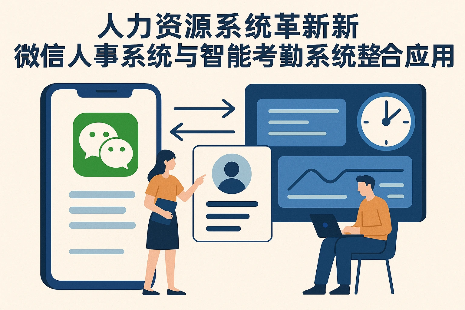 人力资源系统革新:微信人事系统与智能考勤系统的整合应用