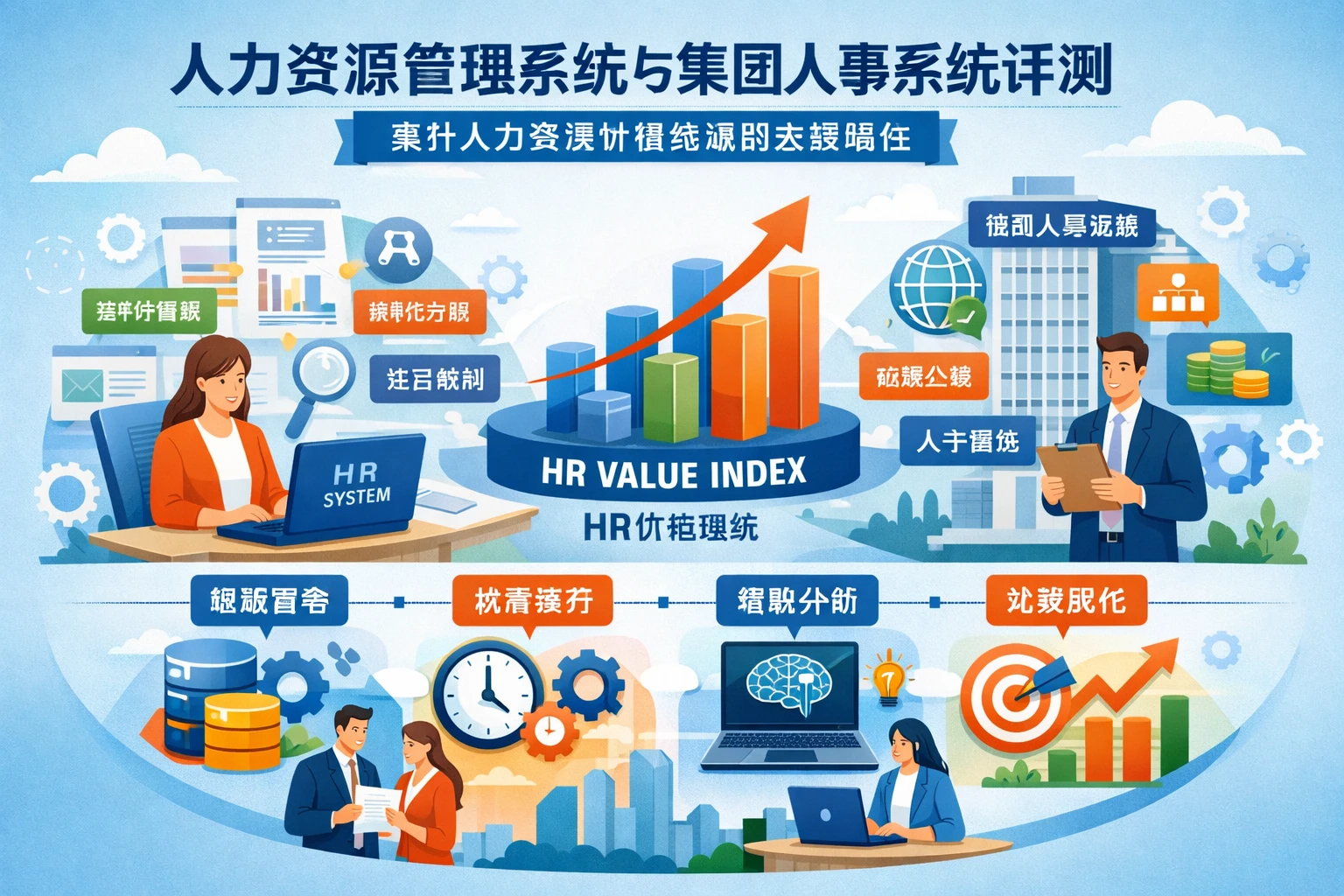 人力资源管理系统与集团人事系统评测：提升人力资源价值指数的关键路径