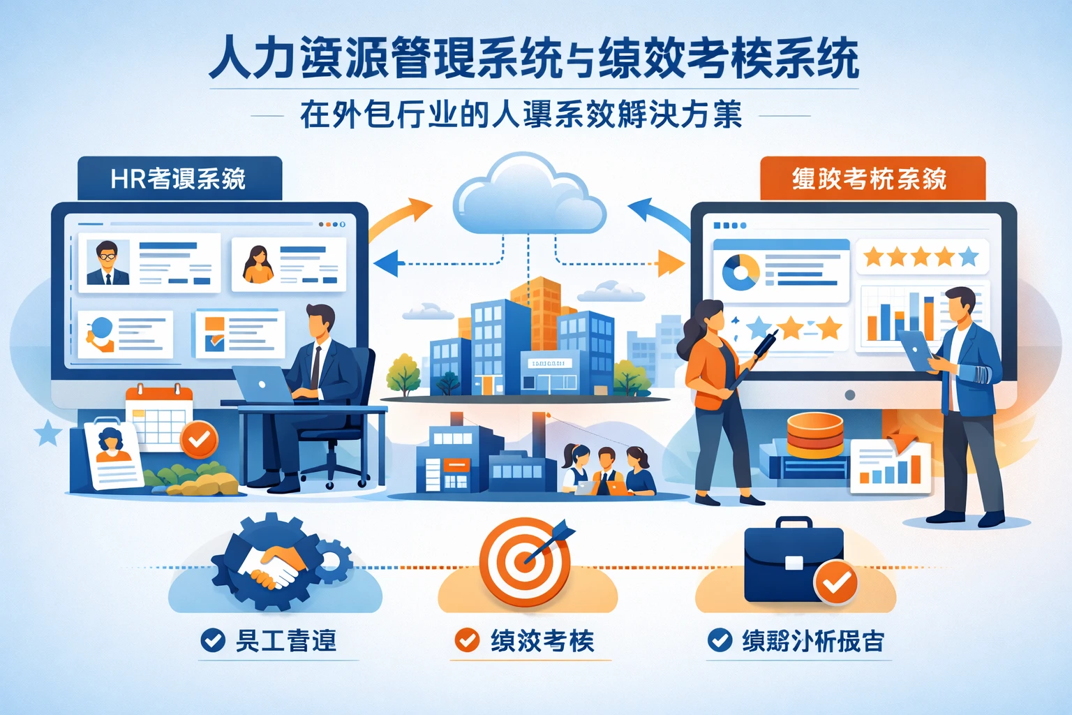 人力资源管理系统与绩效考核系统在外包行业的人事系统解决方案