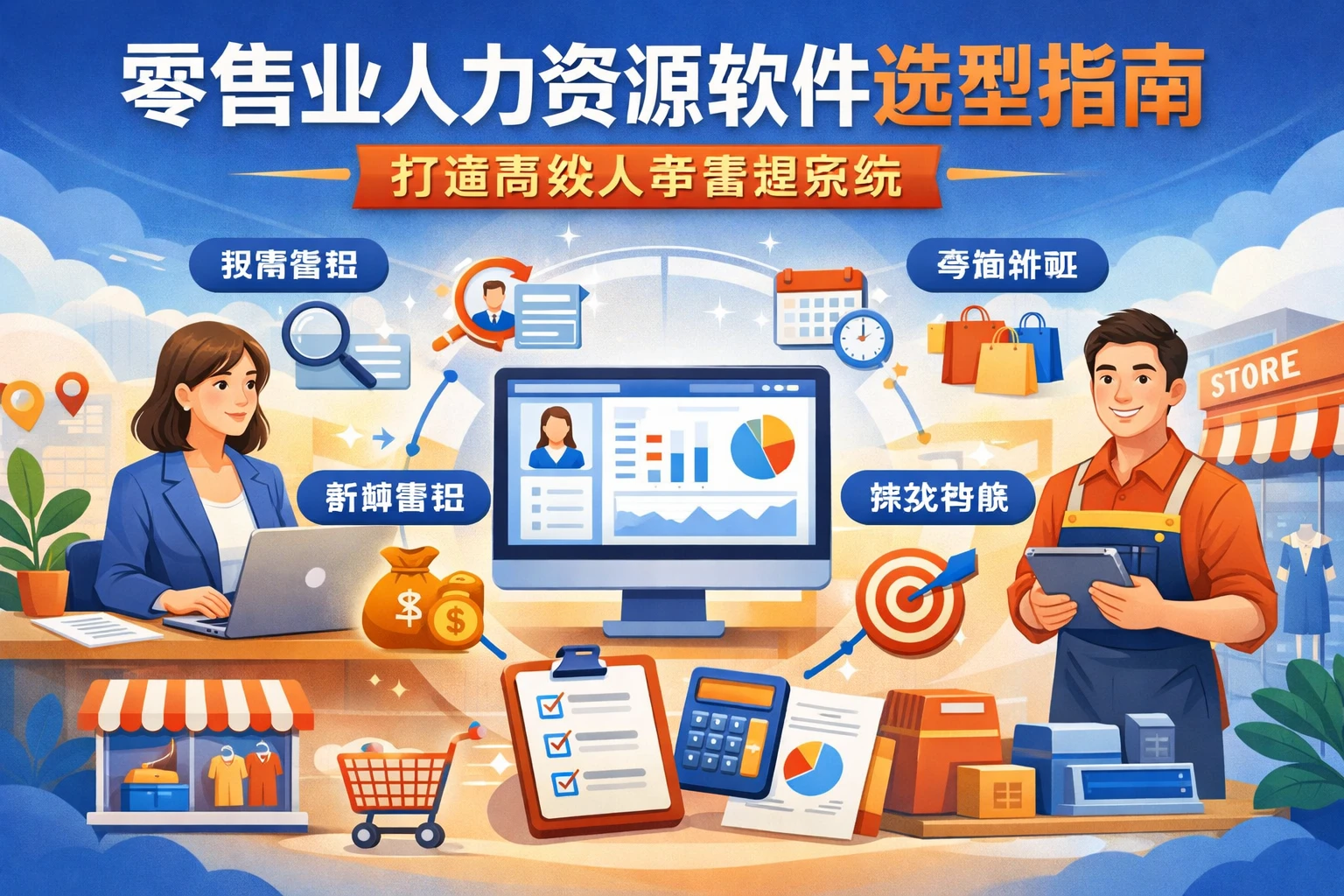 零售业人力资源软件选型指南:打造高效人事管理系统