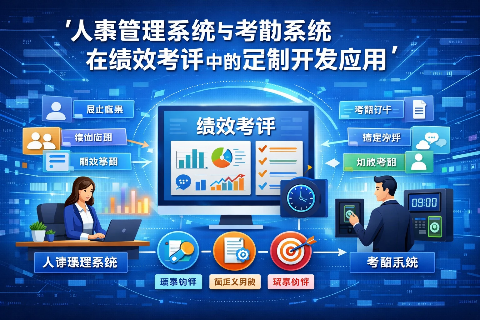 人事管理系统与考勤系统在绩效考评中的定制开发应用