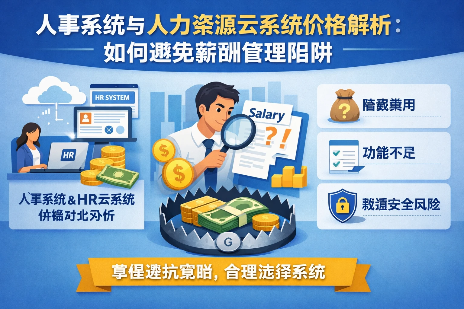 人事系统与人力资源云系统价格解析：如何避免薪酬管理陷阱