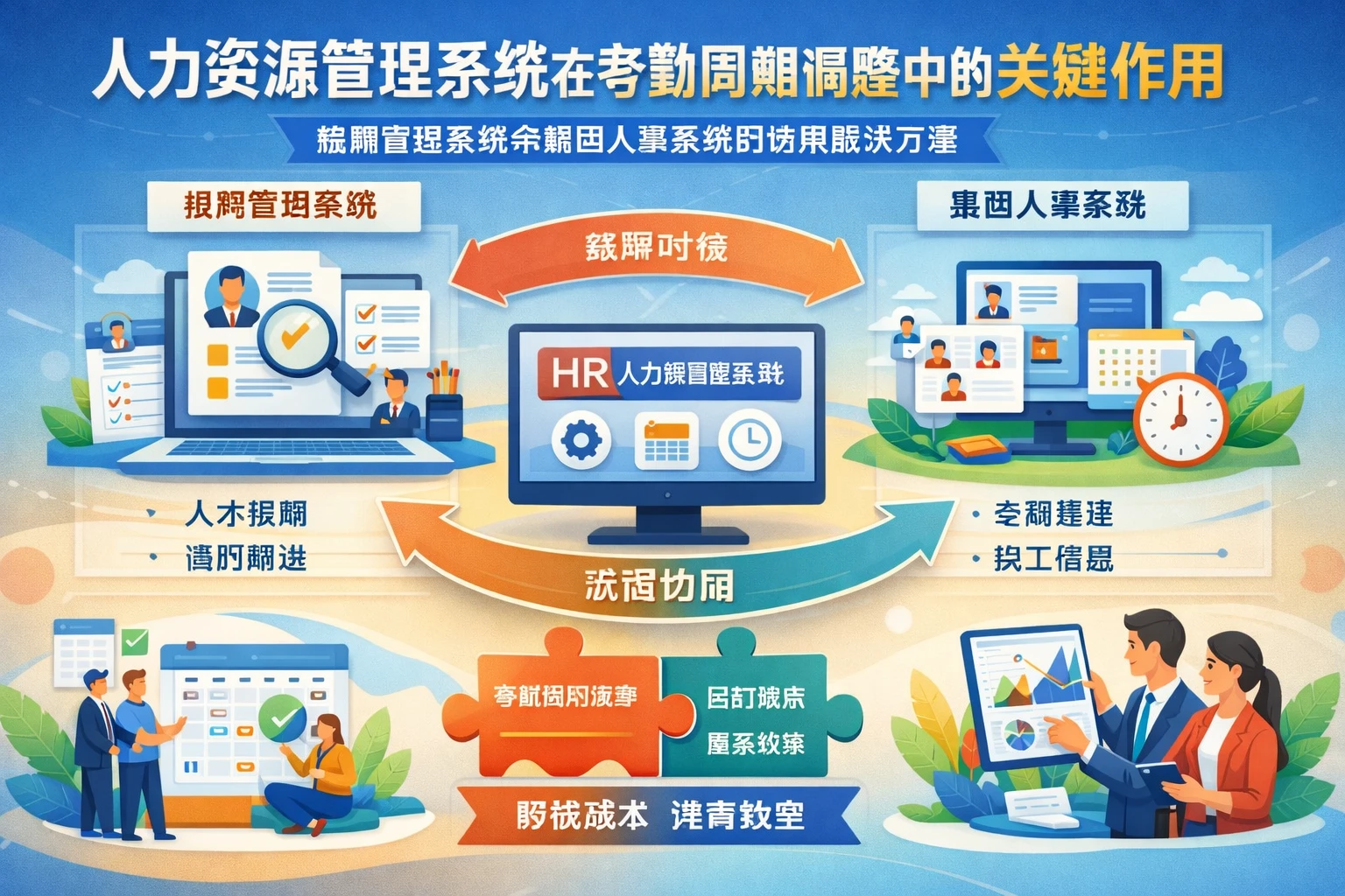 人力资源管理系统在考勤周期调整中的关键作用:招聘管理系统与集团人事系统的协同解决方案