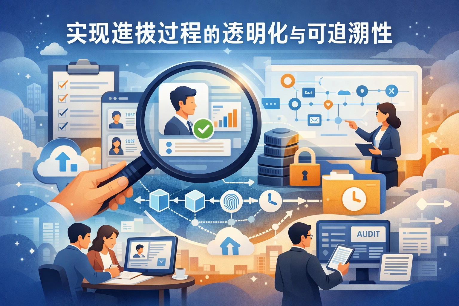 实现选拔过程的透明化与可追溯性