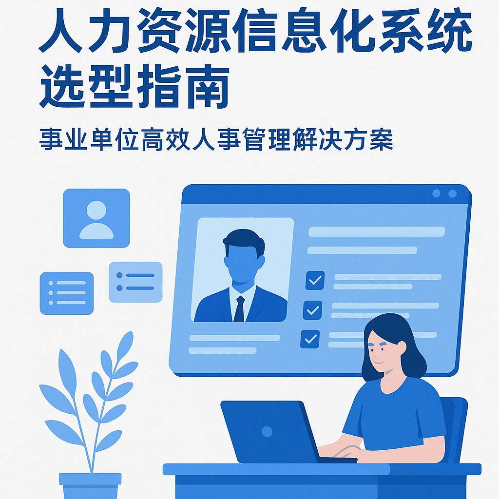 人力资源信息化系统选型指南：事业单位高效人事管理解决方案