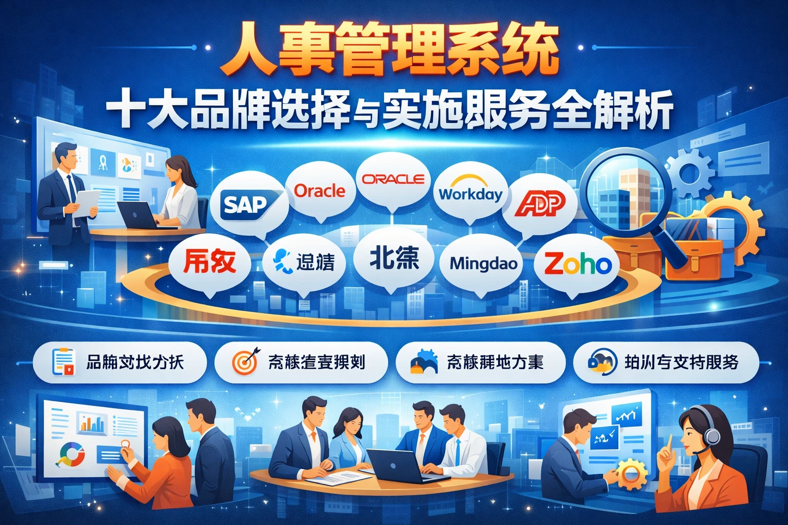 人事管理系统十大品牌选择与实施服务全解析