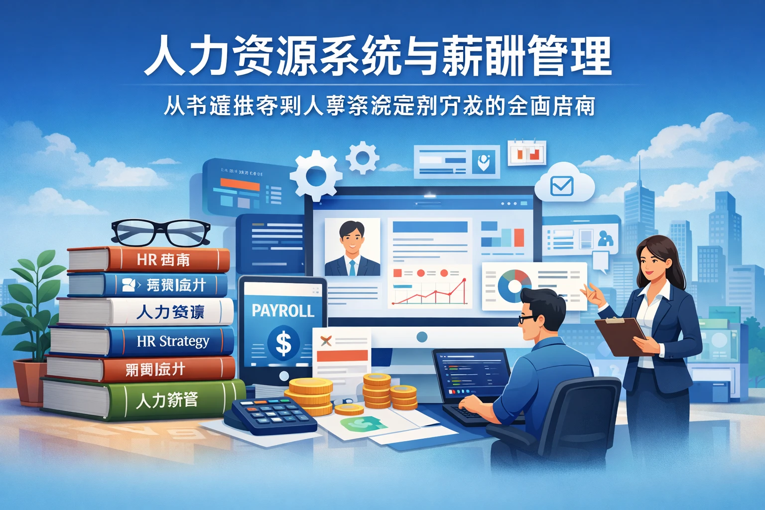 人力资源系统与薪酬管理：从书籍推荐到人事系统定制开发的全面指南