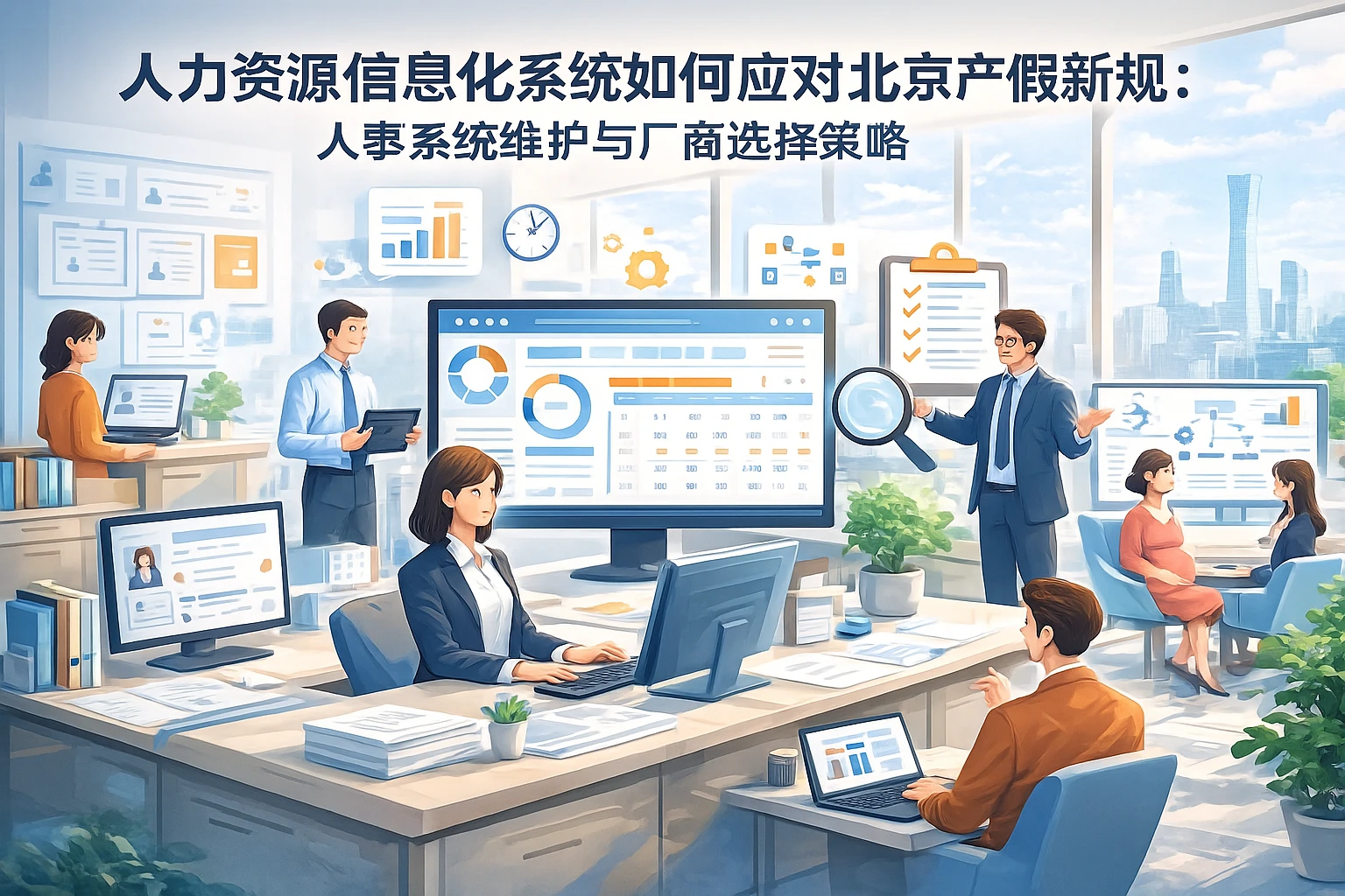 人力资源信息化系统如何应对北京市产假新规:人事系统维护与厂商选择策略