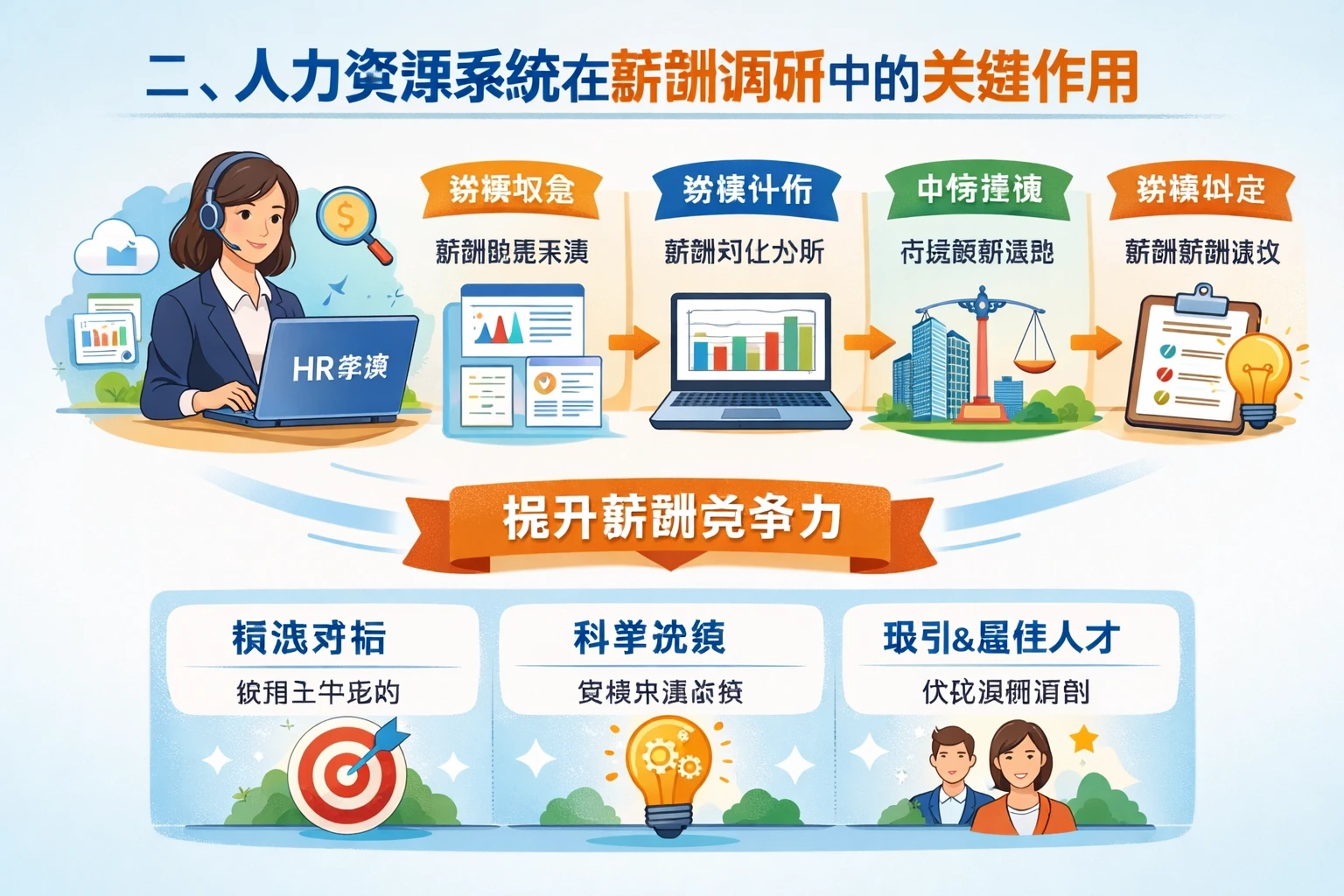 二、人力资源系统在薪酬调研中的关键作用