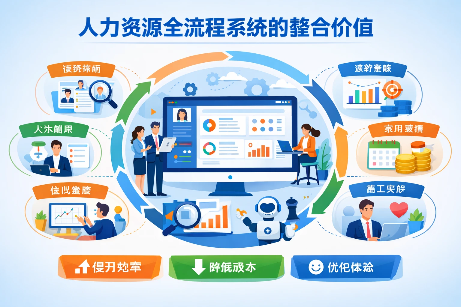 人力资源全流程系统的整合价值