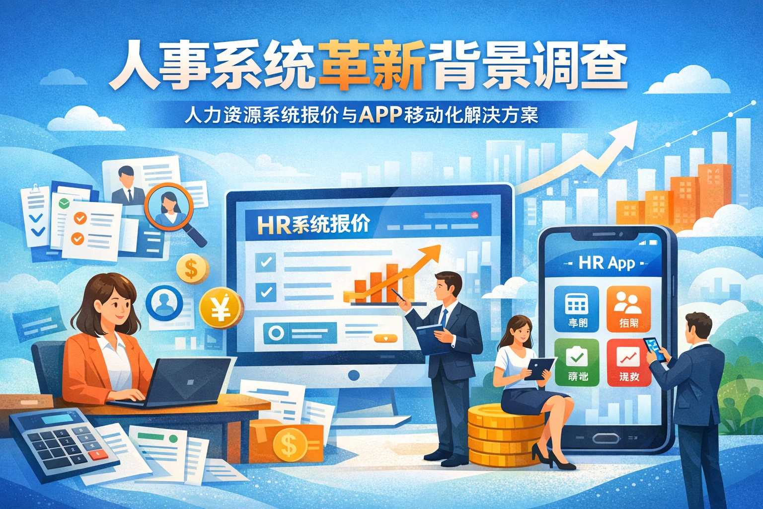 人事系统革新背景调查:人力资源系统报价与APP移动化解决方案