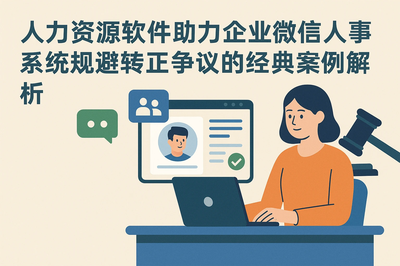 人力资源软件助力企业微信人事系统规避转正争议的经典案例解析