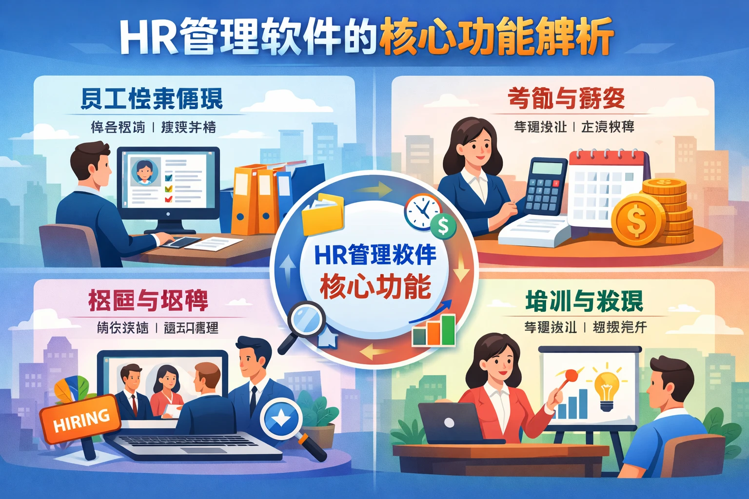HR管理软件的核心功能解析