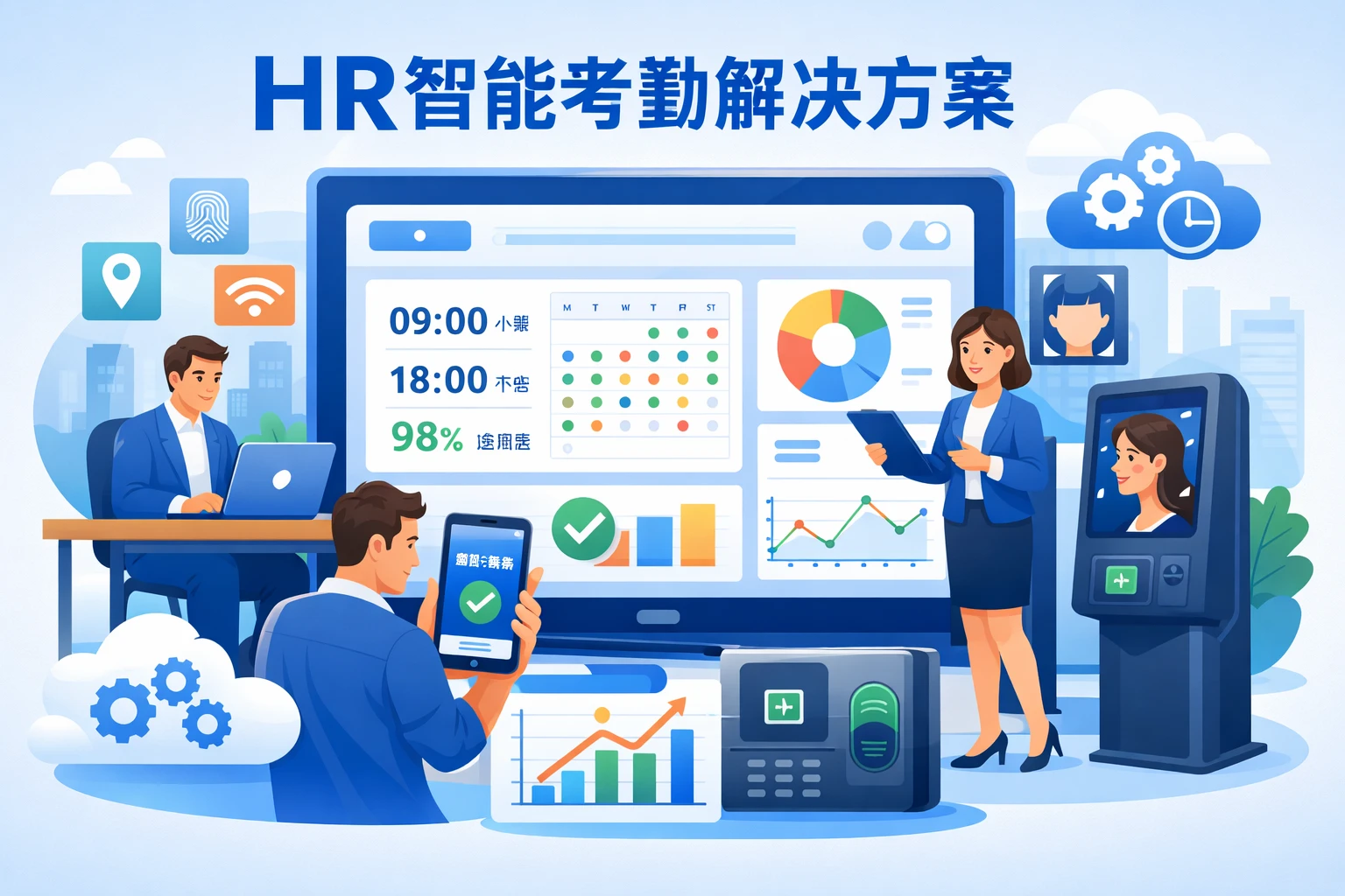 HR管理软件的智能化考勤解决方案