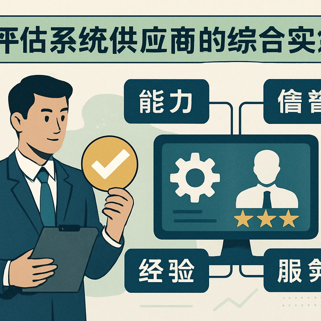 评估系统供应商的综合实力