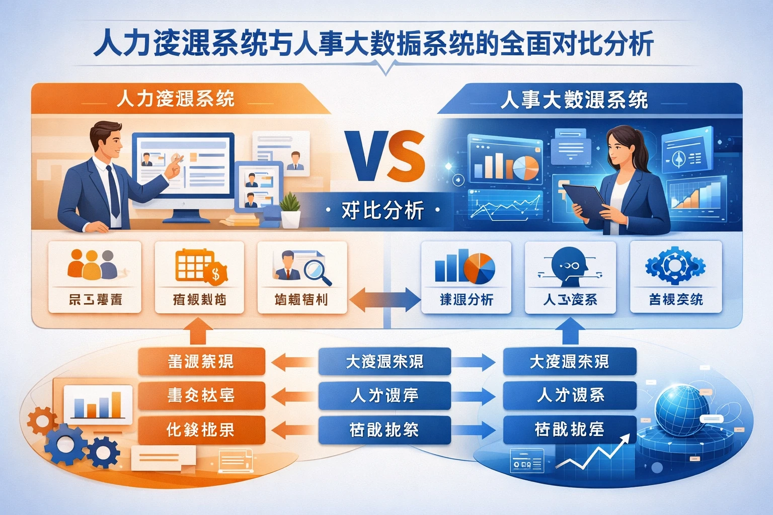 人力资源系统与人事大数据系统的全面对比分析