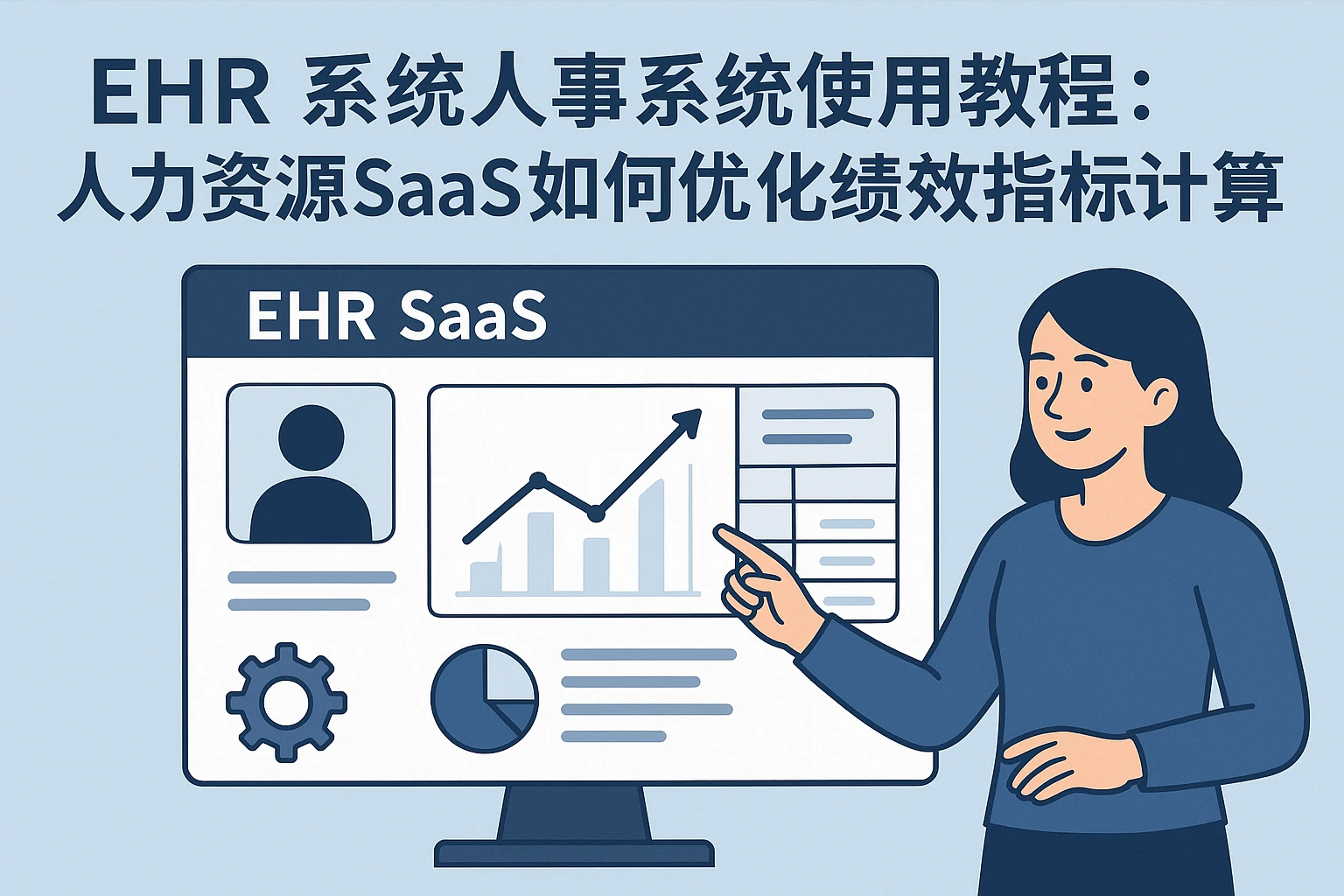 EHR系统人事系统使用教程：人力资源SaaS如何优化绩效指标计算
