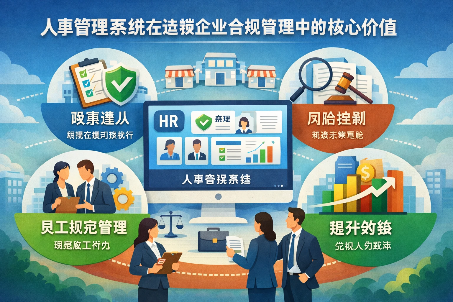 人事管理系统在连锁企业合规管理中的核心价值