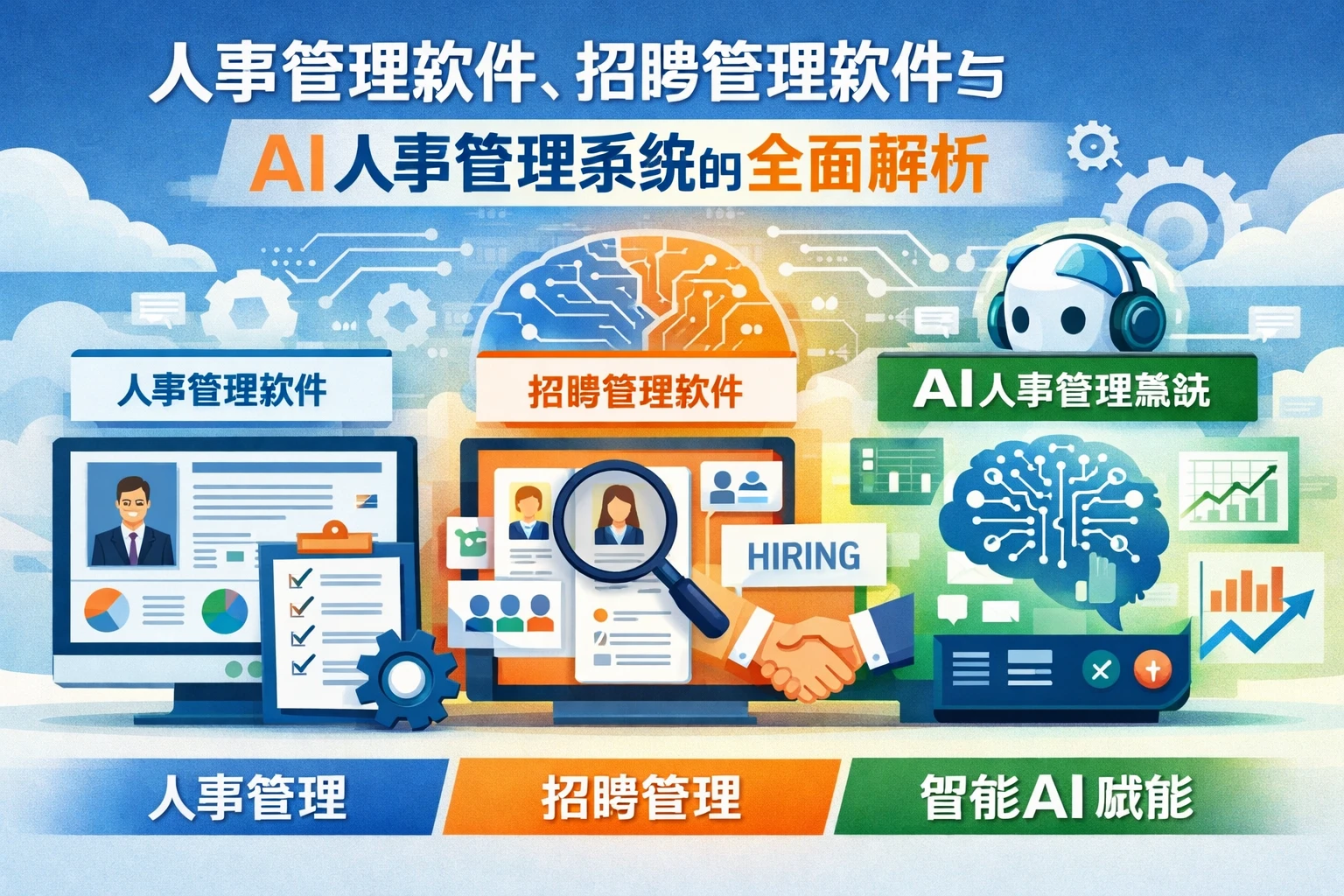 人事管理软件、招聘管理软件与AI人事管理系统的全面解析