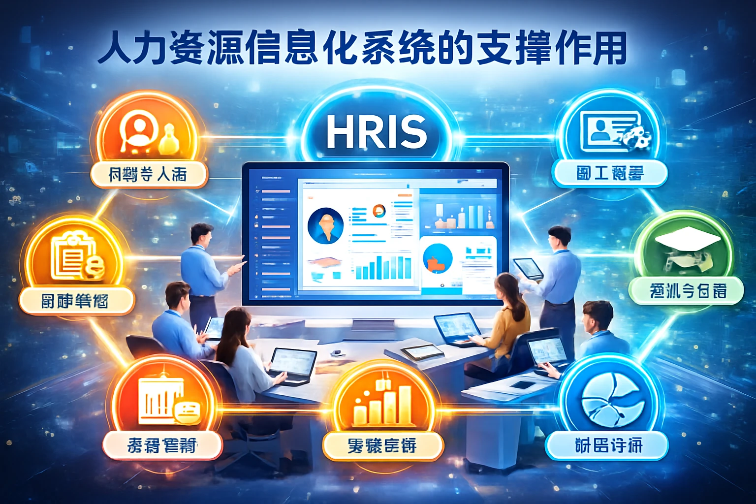 人力资源信息化系统的支撑作用