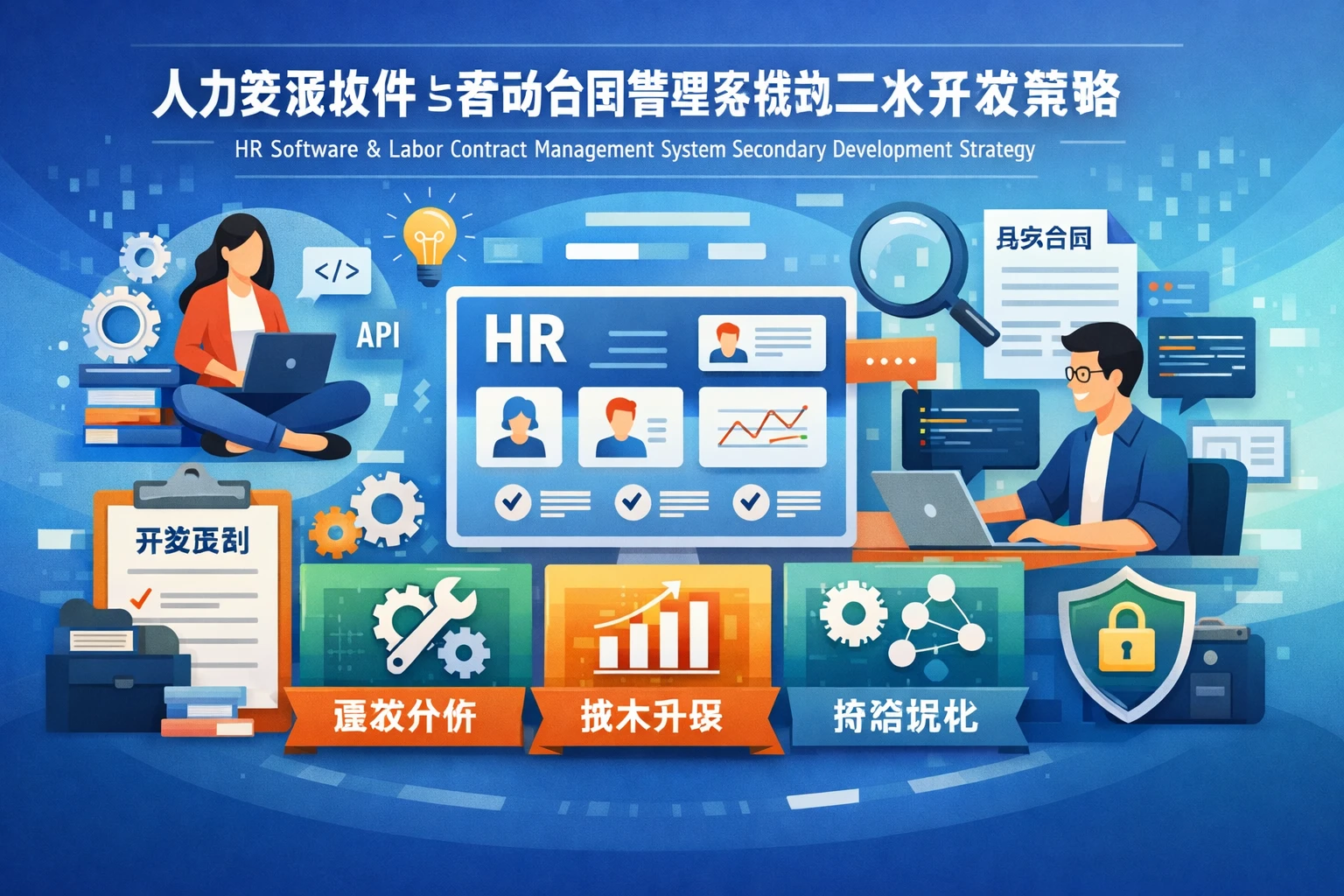 人力资源软件与劳动合同管理系统的二次开发策略