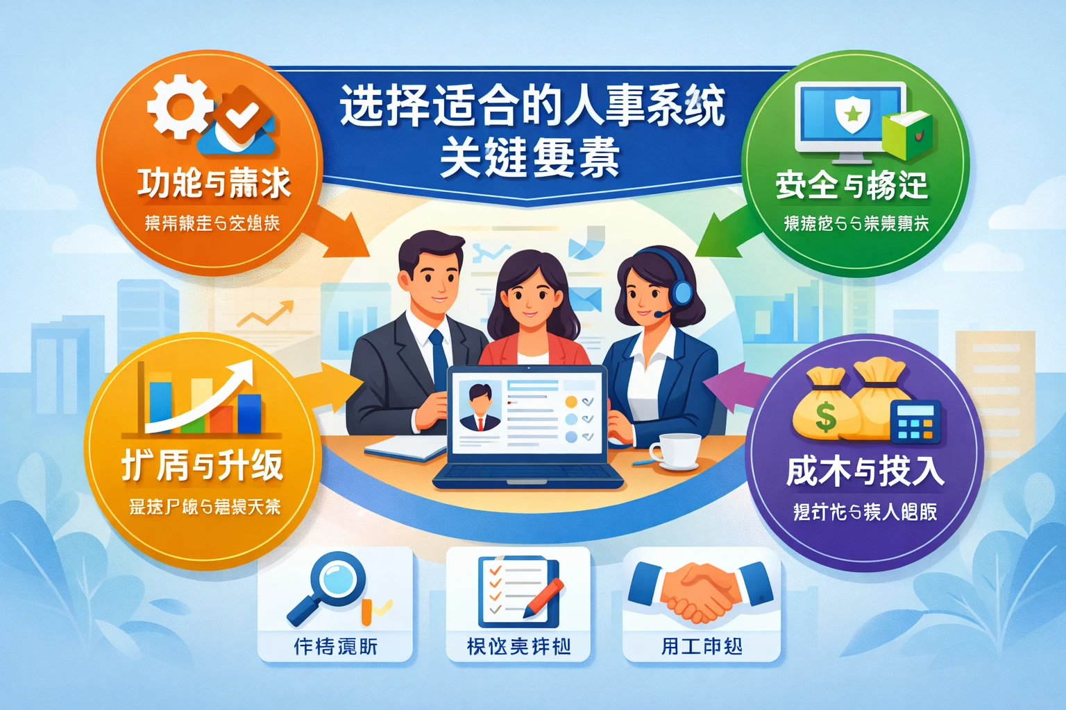 选择适合的人事系统关键要素