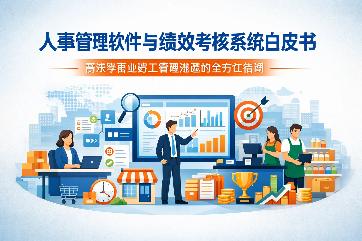 人事管理软件与绩效考核系统白皮书：解决零售业员工管理难题的全方位指南