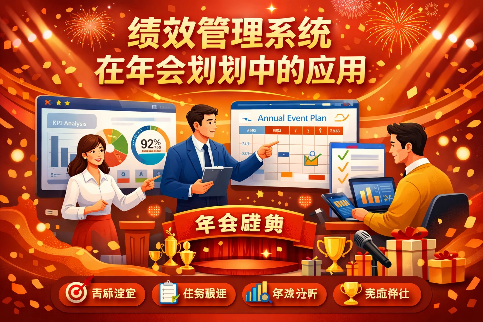 绩效管理系统在年会策划中的应用