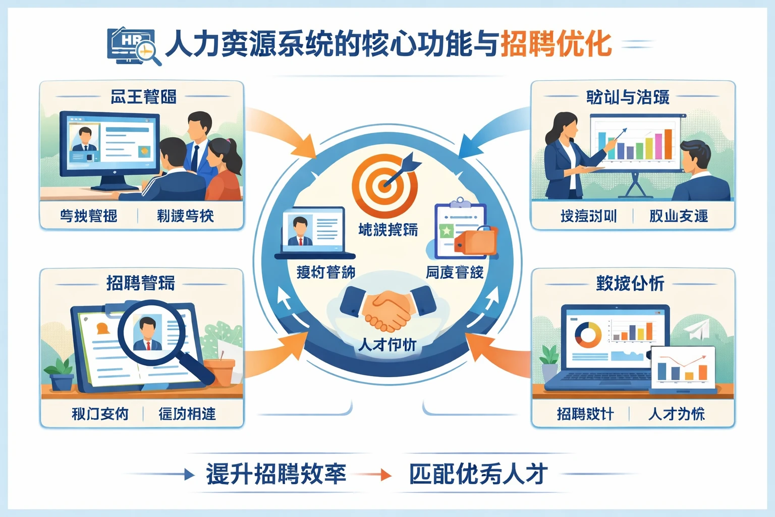 人力资源系统的核心功能与招聘优化