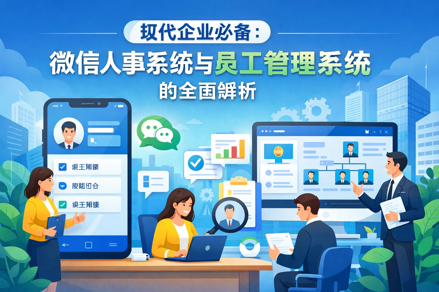 现代企业必备：微信人事系统与员工管理系统的全面解析