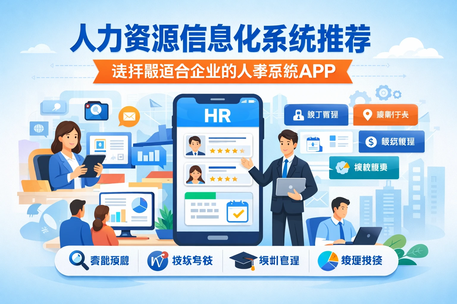 人力资源信息化系统推荐：选择最适合企业的人事系统APP