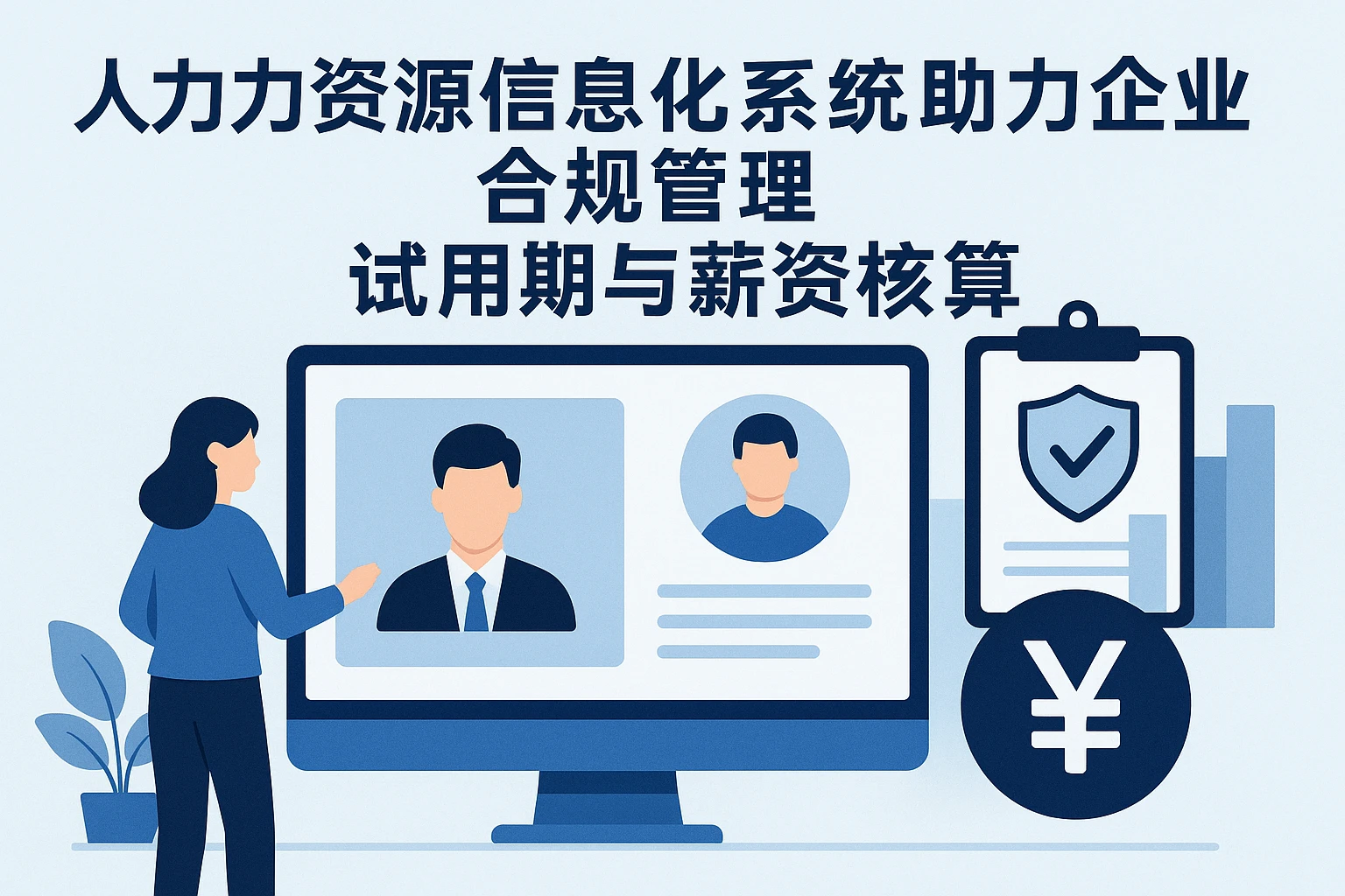 人力资源信息化系统助力企业合规管理试用期与薪资核算