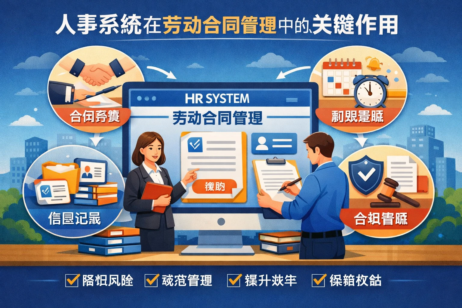 人事系统在劳动合同管理中的关键作用