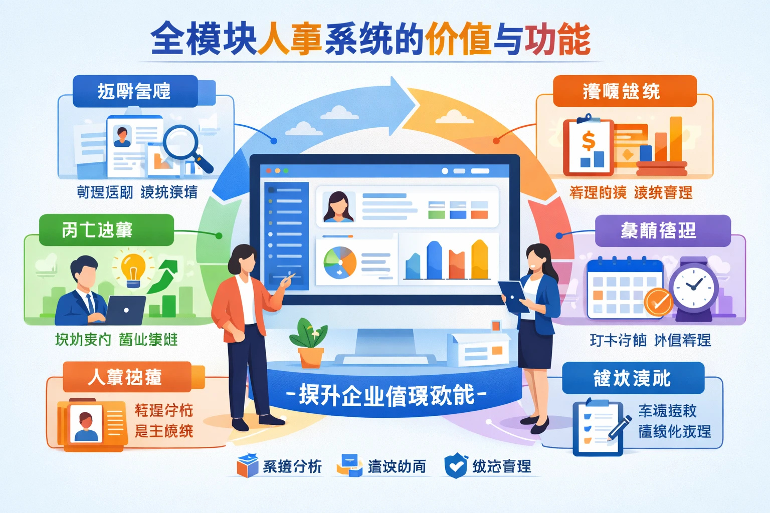 全模块人事系统的价值与功能