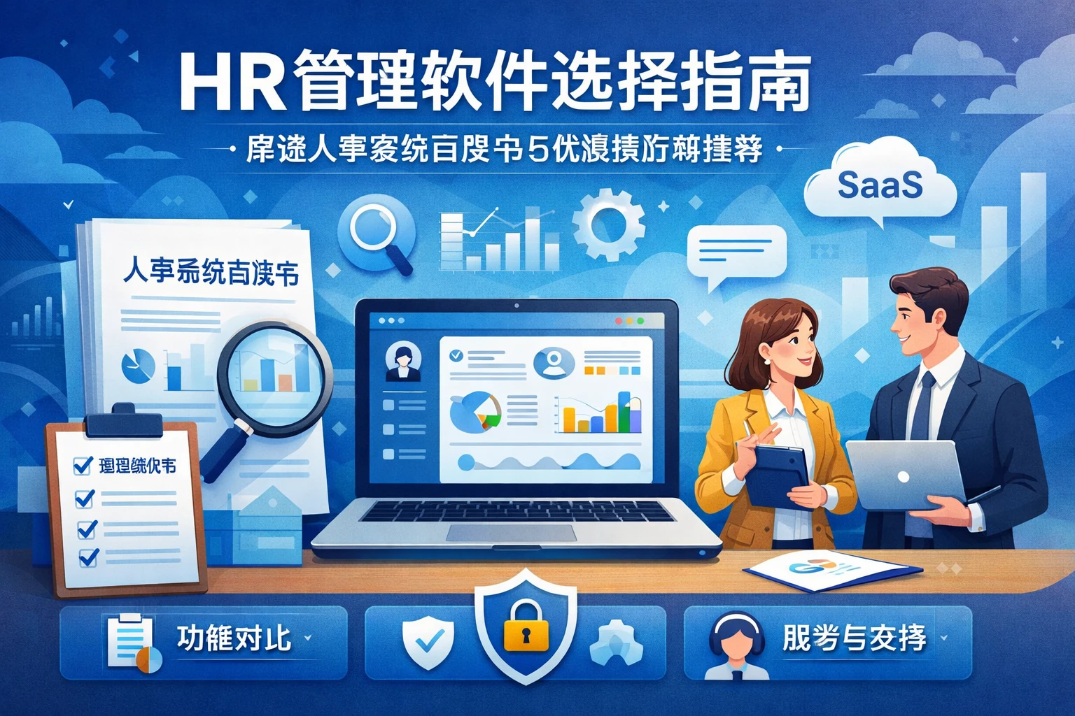 HR管理软件选择指南：解读人事系统白皮书与优质供应商推荐