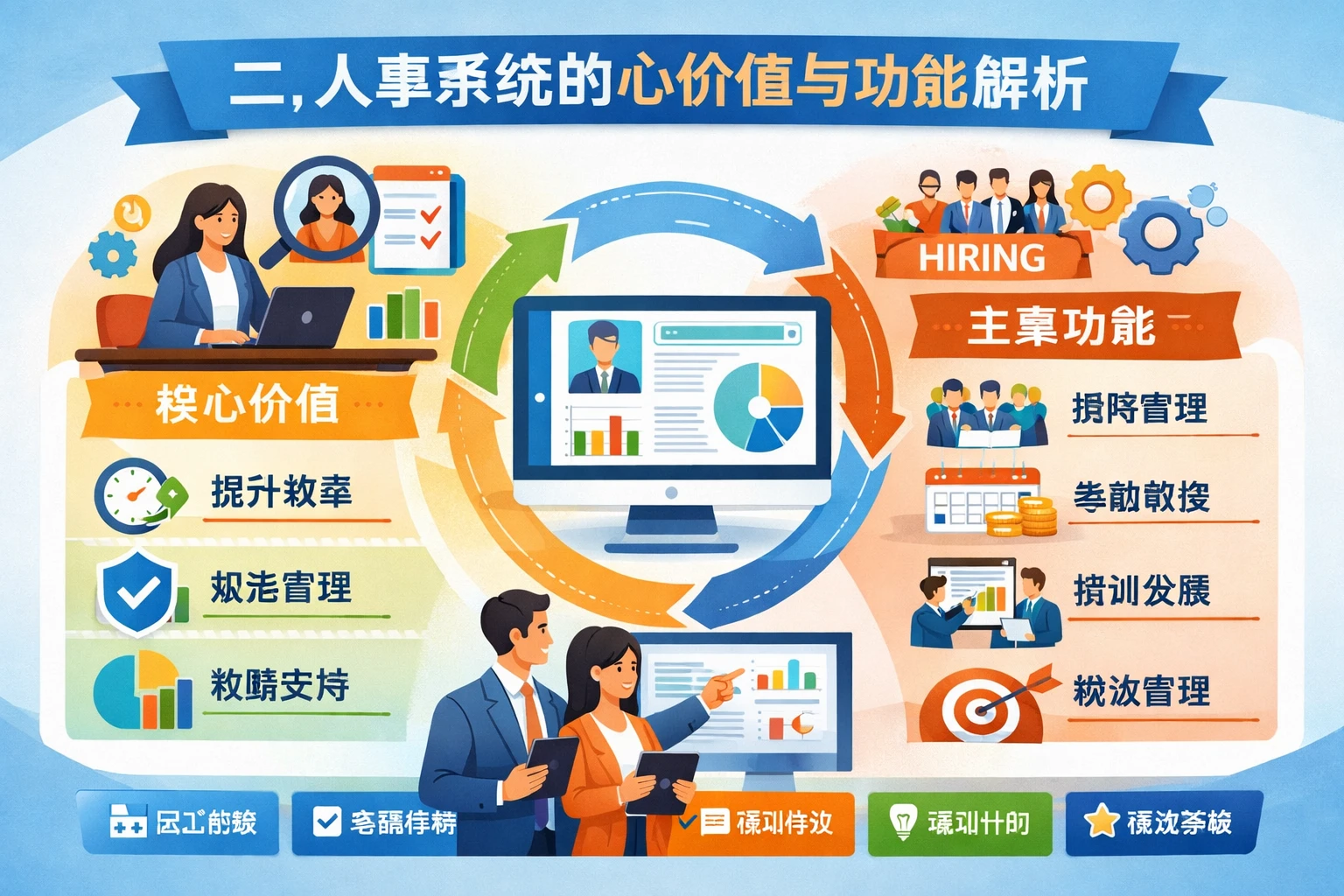二、人事系统的核心价值与功能解析