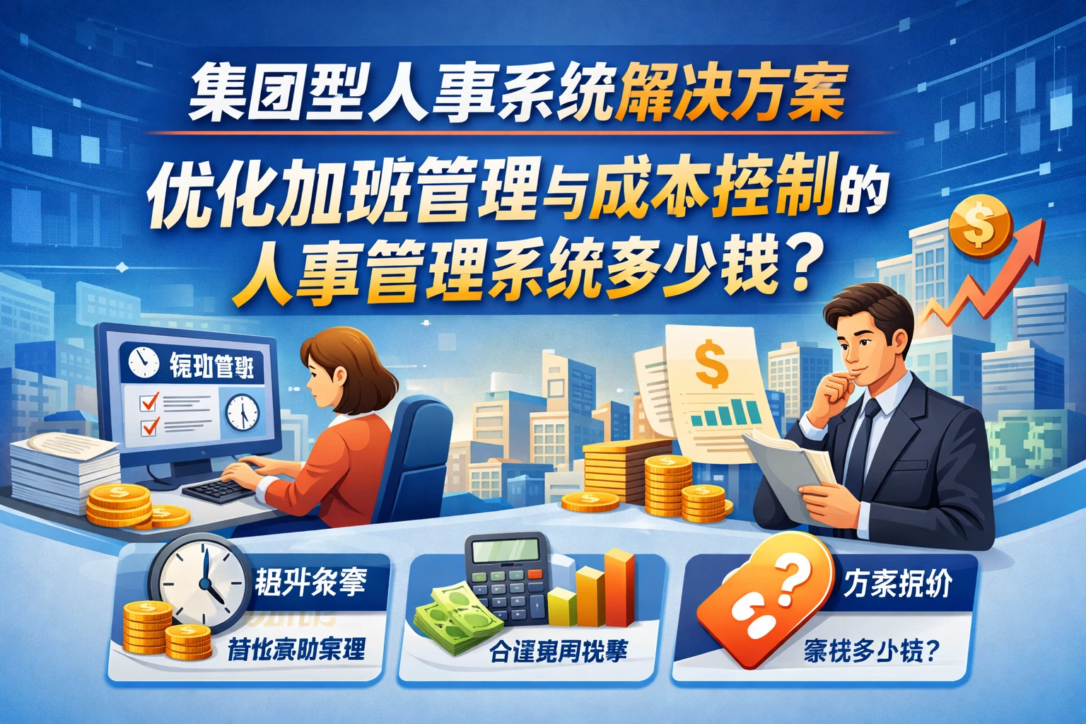集团型人事系统解决方案:优化加班管理与成本控制的人事管理系统多少钱