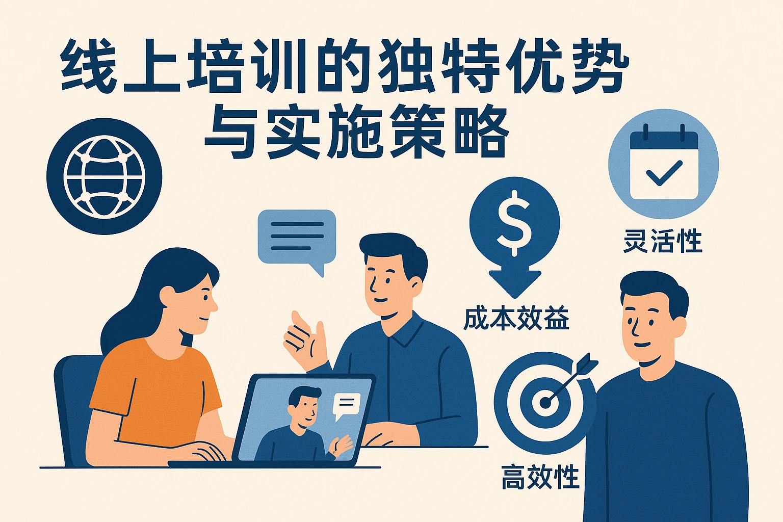 线上培训的独特优势与实施策略