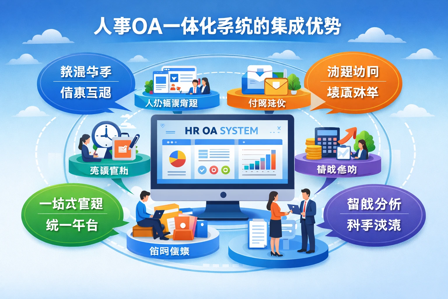 人事OA一体化系统的集成优势
