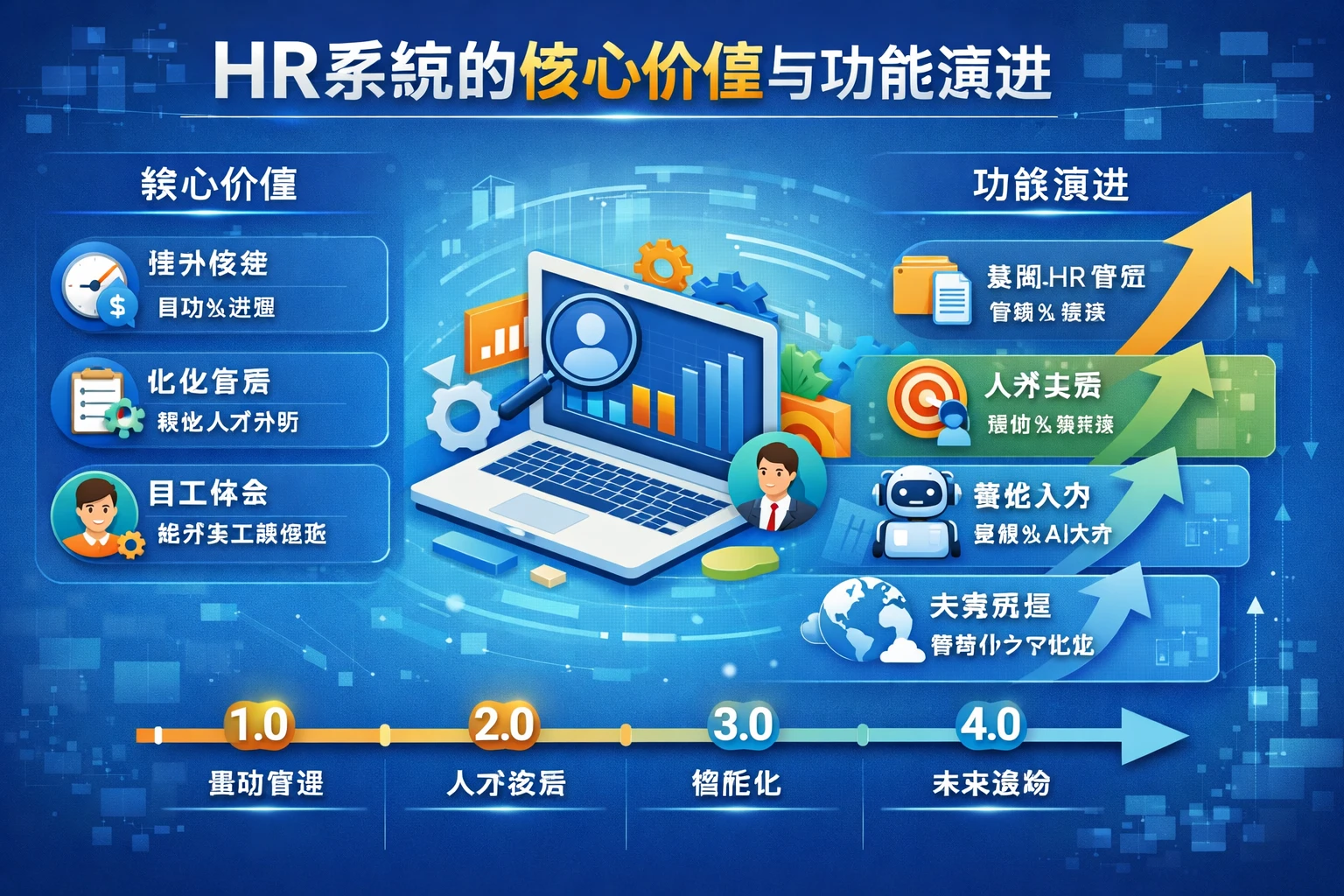 HR系统的核心价值与功能演进