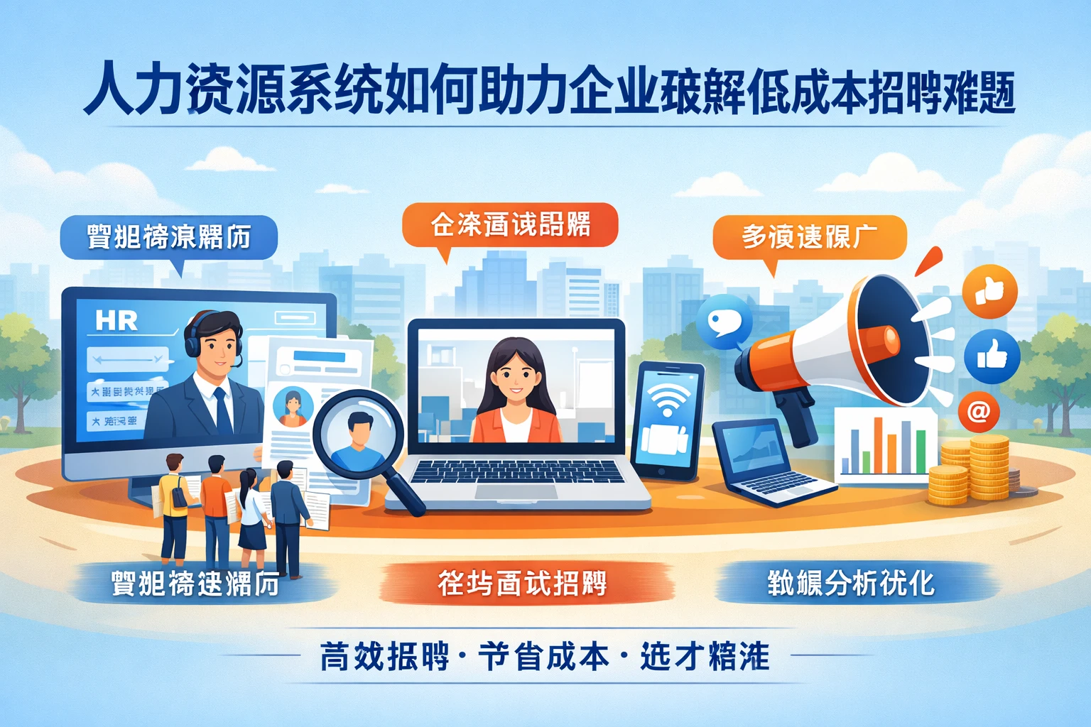 人力资源系统如何助力企业破解低成本招聘难题