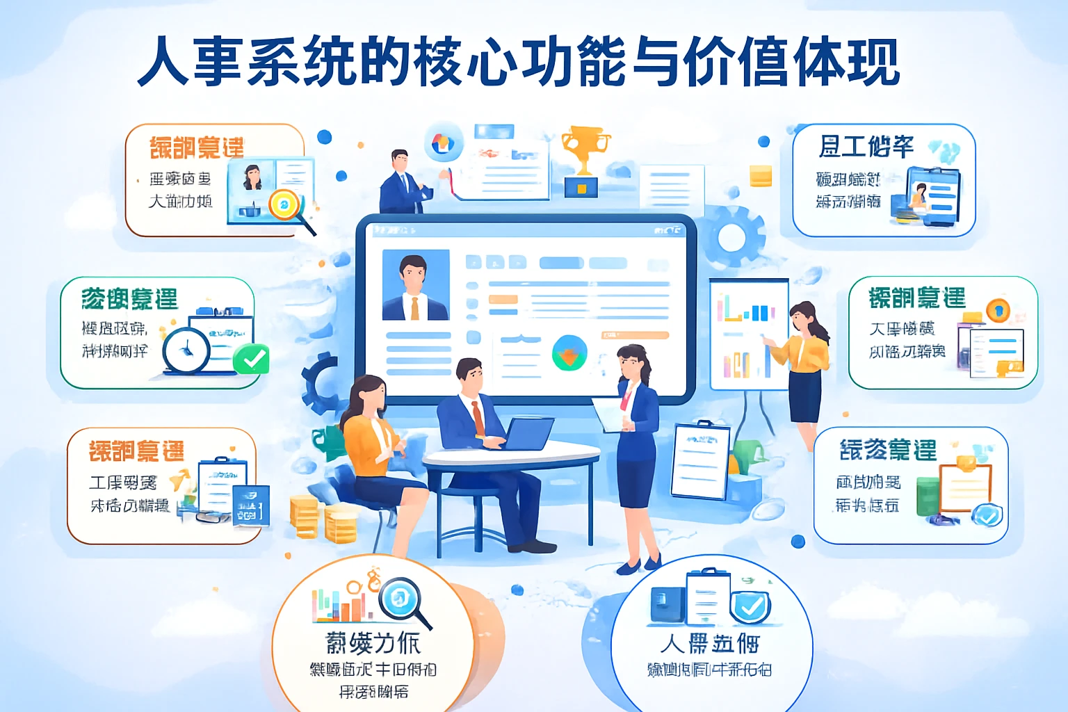 人事系统的核心功能与价值体现