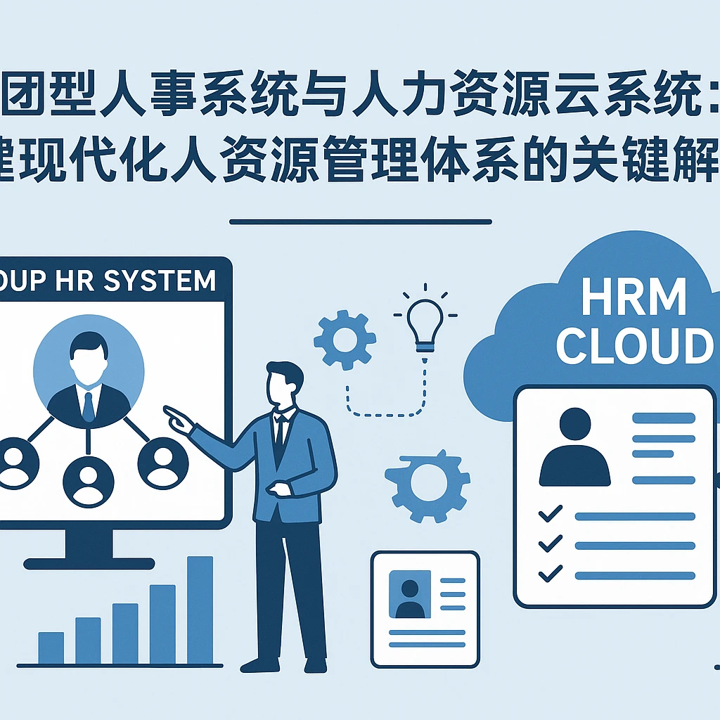 集团型人事系统与人力资源云系统：构建现代化人力资源管理体系的关键解决方案