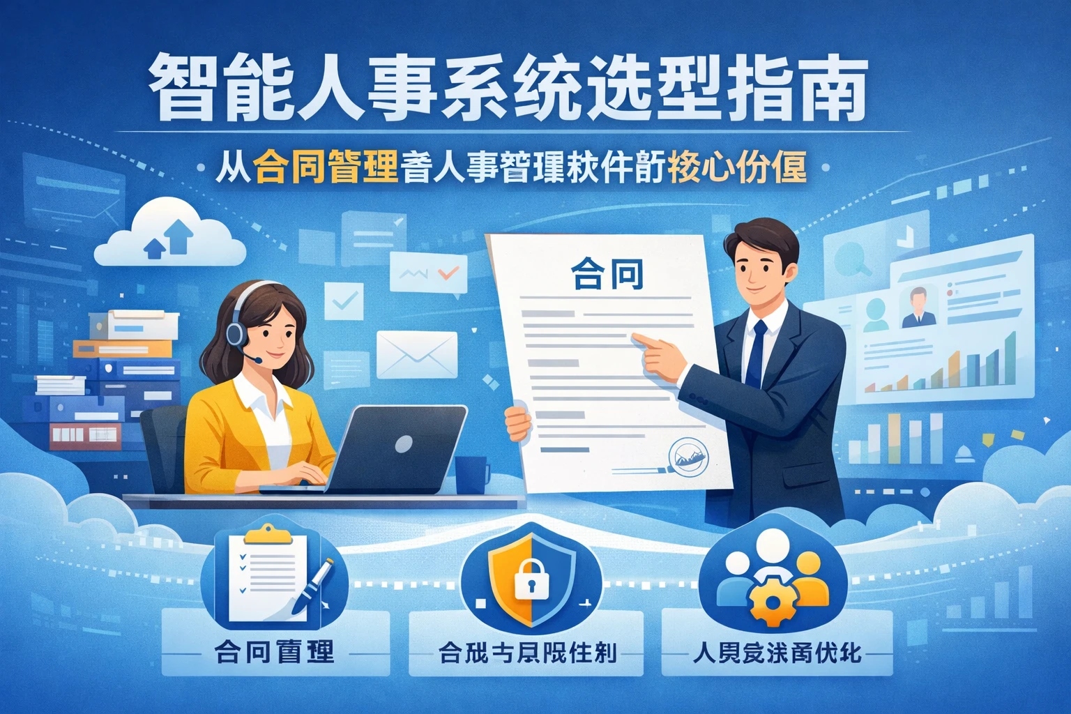 智能人事系统选型指南：从合同管理看人事管理软件的核心价值